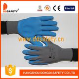 Ddsafety 2017 Flocked Orange Latex Household Gloves