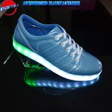 Latest Design Light Casual Shoes with Metal PU