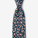 Men Fashion Printed 100 Cotton Necktie