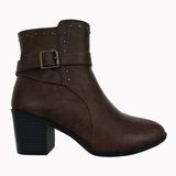 Fashion Women Winter Heeled Ankle Boots