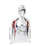 Custom Sublimation Long Sleeve Tournament Fishing Jersey Hoodies