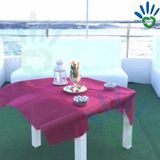 High Quality 100% Polypropylene Nonwoven Fabric Tablecloth for Exhibition Hotel /Wedding