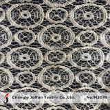 Thick Cord Circle Pattern Lace Fabric (M3149)