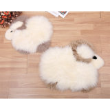 Cute Lamb Animal Shape Sheepskin Plush Cushion/Pillow