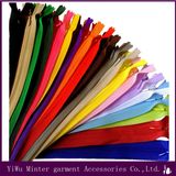 Invisible Zipper Long Chain Nylon Zipper Rolls for Garament Accessories