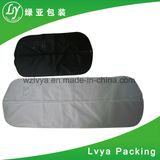 Promotional Dustproof Zipper Custom Black Plastic PEVA Non Woven Suit Cover Travel Bag Garment Bag