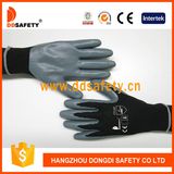 Ddsafety 2017 Black Nylon with Grey Nitrile Glove