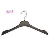 Plastic Black Flat Thin Hanger for Shirts