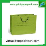 Luxury Fashion Custom Colors Shopping Kraft Paper Bag with Rope