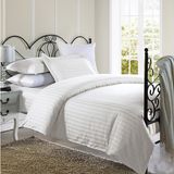 100% Cotton 1cm/3cm/5cm Luxury Stripe Hotel Pillow Case