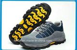 High Quality Suede Leather Safety Footwear with Mesh Upper