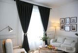 Linen Look Modern Design Blackout Curtain