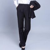 Autumn Fashion Style Black Women's Trouser