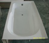 Cupc Hot Sell Front Skirt Bathtub with Tile Rim