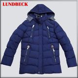 Simple Style Nylon Jacket for Men's Wear