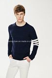 Fleck Yarn Mixed Color Pullover Knit Sweater for Men