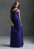 One Shoulder Style A-Line Full Length Long Bridesmaid Dresses (BD3066)