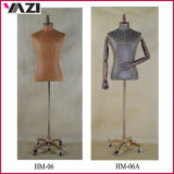 Dressmaker Forms Male Half Mannequins for Window Display