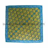 Wholesale Hip-Hop Smiling Face Profection Square Bandana 100% Cotton