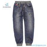 Hot Sale Embroidered Boys Denim Jeans with Elasticated Waistband by Fly Jeans