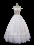 Aolanes off Shoulder Lace Bridal Wedding Dress