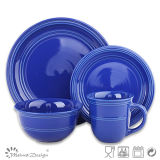 Royal Blue Ceramic Dinner Set