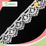 Bridal White Floral Lace Fabric Nigerian Lace Floral Embroidery Lace