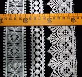High Made Latest Designs Circles Waves Fashion Swiss Voile Embroidered Lace Trim