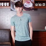 High Quality Men Plain Blank Bamboo T Shirts Wholesale