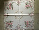 Handmade Cutwork Flower Embroidery Style Tablecloth 2016 New Design