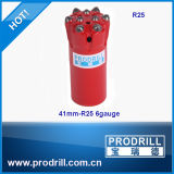 R25-41mm Normal Skirt Drill Bit for Bench Hole Drilling