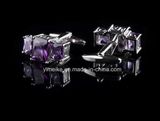 Novelty Geometric Zircon Cufflinks for Mens Suit Wholesale