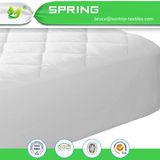 100% Quilted Cotton Cover Fitted Mattress Protector Soft Diamond Quilt All Sizes