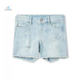 Fashion Slim Elastic Ripped Denim Shorts for Girls by Fly Jeans