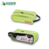 Wholesale Promotional Non Woven Zipper Close Shoe Hanging Dust Cover Travel Visible Soccer Shoe Bag Dance Shoe Bag