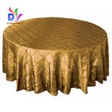 Taffeta Tablecloth Polyester Rectangular Round Wedding Party Hotel Decorations