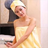 Promotional Hotel / Home Cotton Velour Bath Skirt / Pajama / Nightwear /Bathrobe