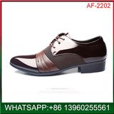 Hot Sale PU Brown Man Leather Shoes Wholesale