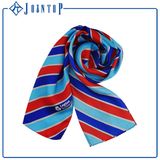 Men's Simple Digital Printing Plain Smoothness Long Scarf