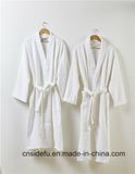 Top Quality Embroidered Logo Luxury Hotel Waffle Terry Bathrobe