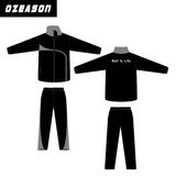 Wholesale OEM Custom Lastet Design Mens Polyester Plain Tracksuit