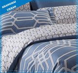 3 Piece Honeycomb Design Polyester Comforter Bedding Set