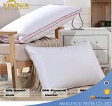 Luxury Pillow 70%Duck Feather 30%Down Pillow Inner Cotton Pillow Case with Piping