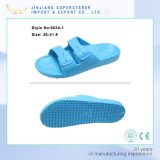 One Injection EVA Blue Slipper for Woman