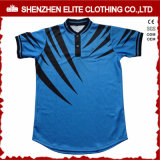 Latest Design Fashion Navy Blue Baseball Jersey for Mens (ELTBJI-22)