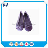 Latest Design High Quality Satin Soft Sole Ballerina Slippers