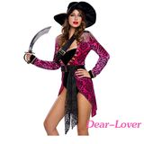 Sexy Swashbuckler Halloween Pirate Costume