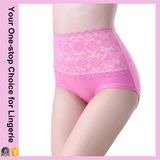Women Body Shaping High Waist Lace Panties (14308)