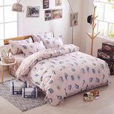 Luxury Discount Custom Home Textile Quilt Cover Bed Sheet Set