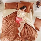 Satin Silk Bedsheet Set